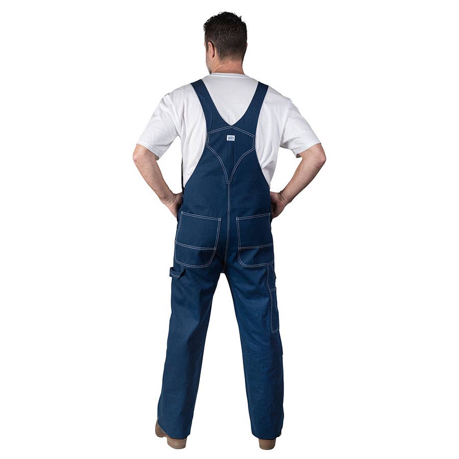 Liberty Bibs Men's Rigid Denim Bib Overalls