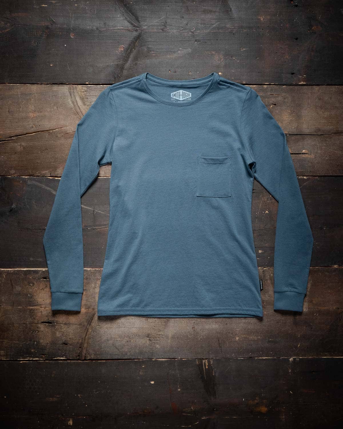 Smith + Rogue Women's Long Sleeve Rogue + Pima T-Shirt