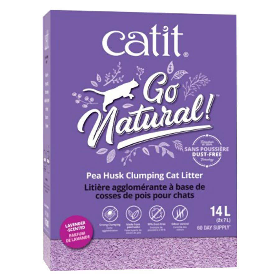 Catit Go Natural Pea Husk Clumping Cat Litter