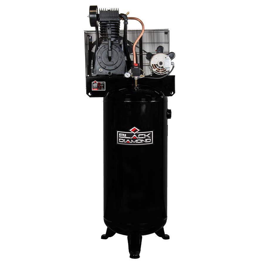 Black Diamond Vertical Compressor - 80 gal