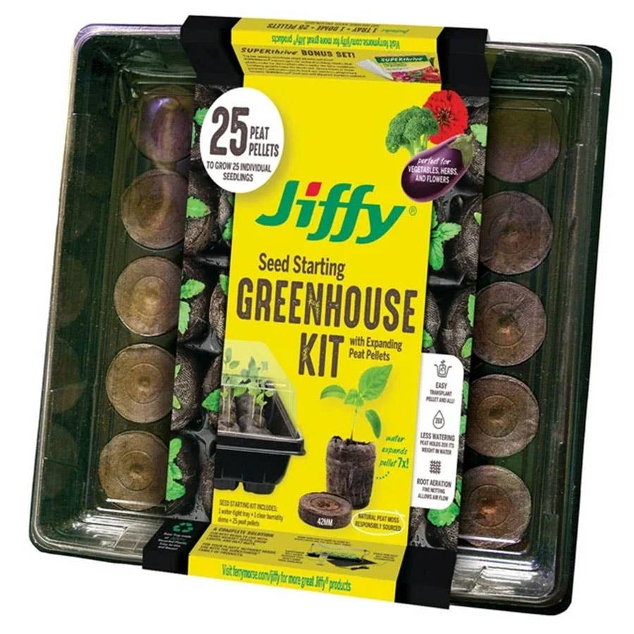 Jiffy 42mm Greenhouse Kit 25 Cell