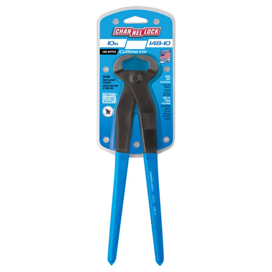 Channellock 10"" End Nipper Cutting Plier
