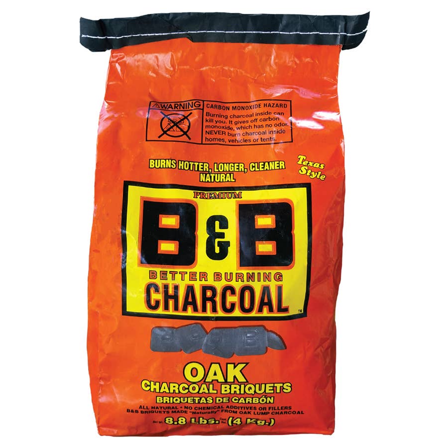 B & B Charcoal Natural Oak Briquets