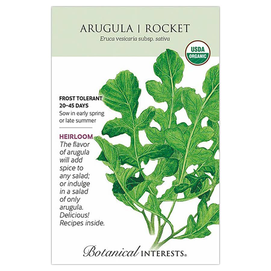 Botanical Interests Arugula/Rocket Seeds