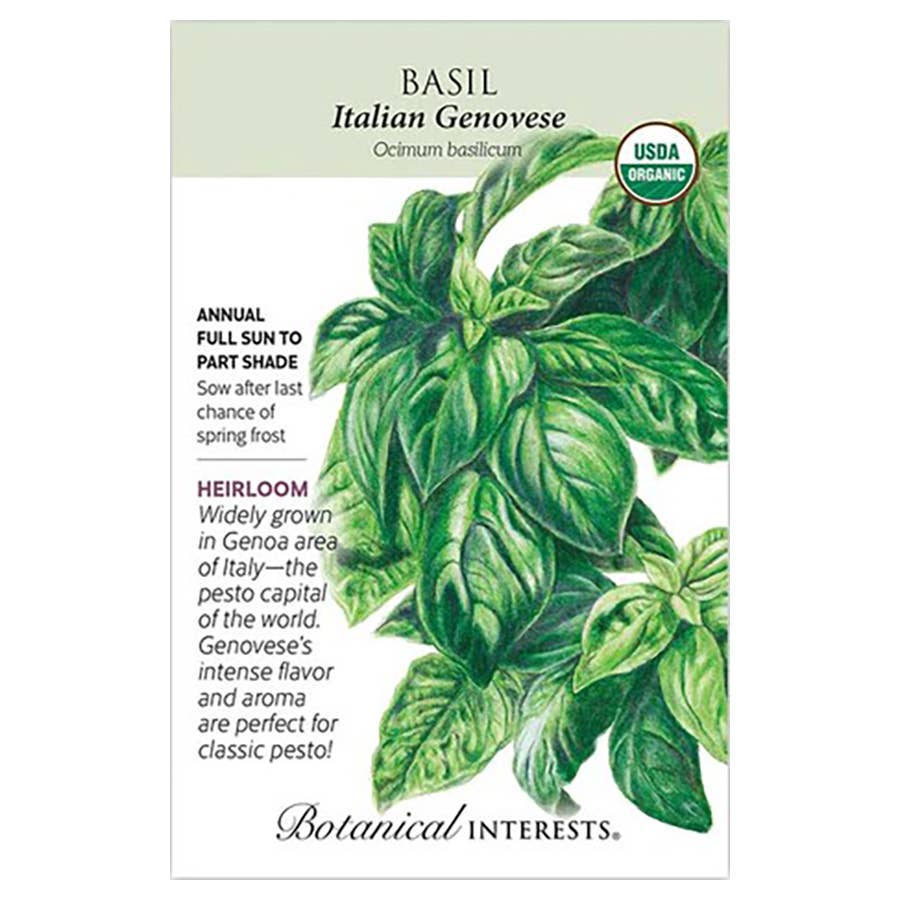 Botanical Interests Italian Basil Seeds