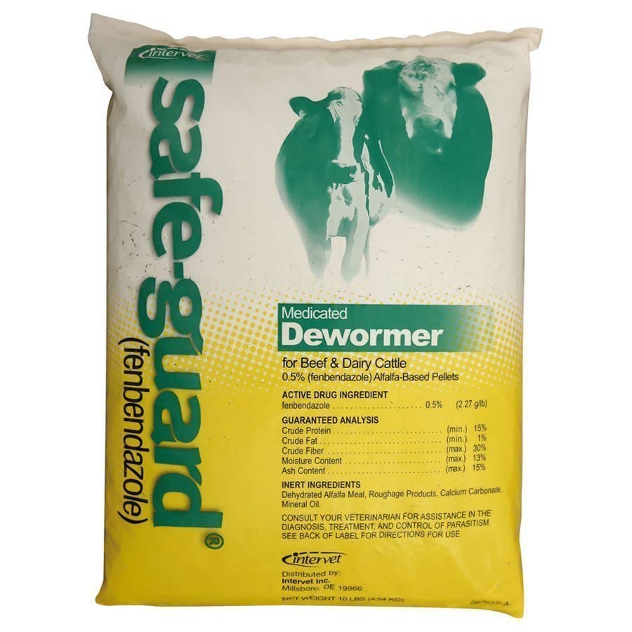 SafeGuard dewormer Pellet 10 lb