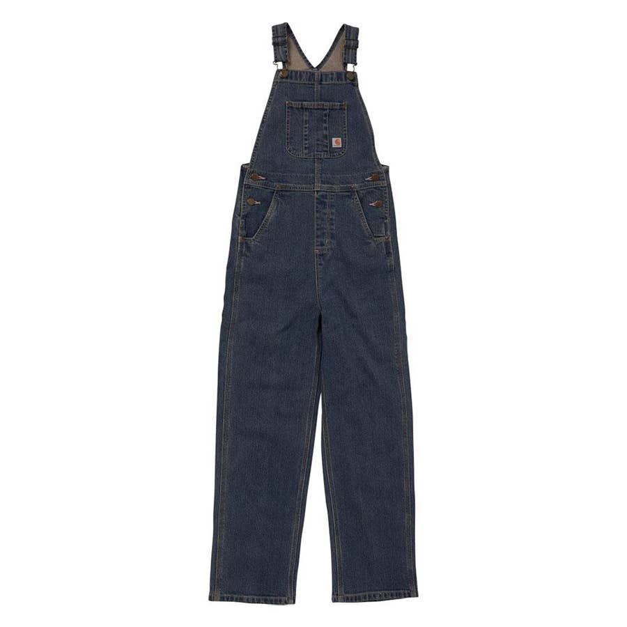 Carhartt Toddler Girl's Unlined Bib Overalls