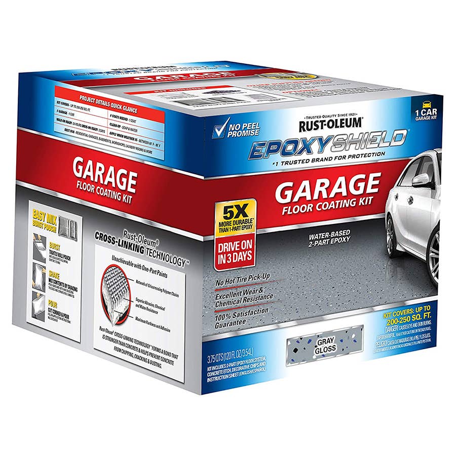 RustOleum Garage Floor Epoxy Kit