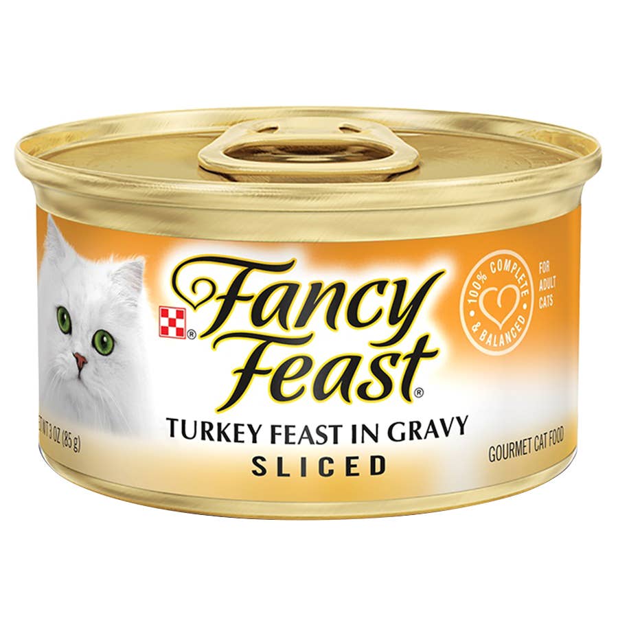 Fancy Feast Sliced Turkey Cat Food