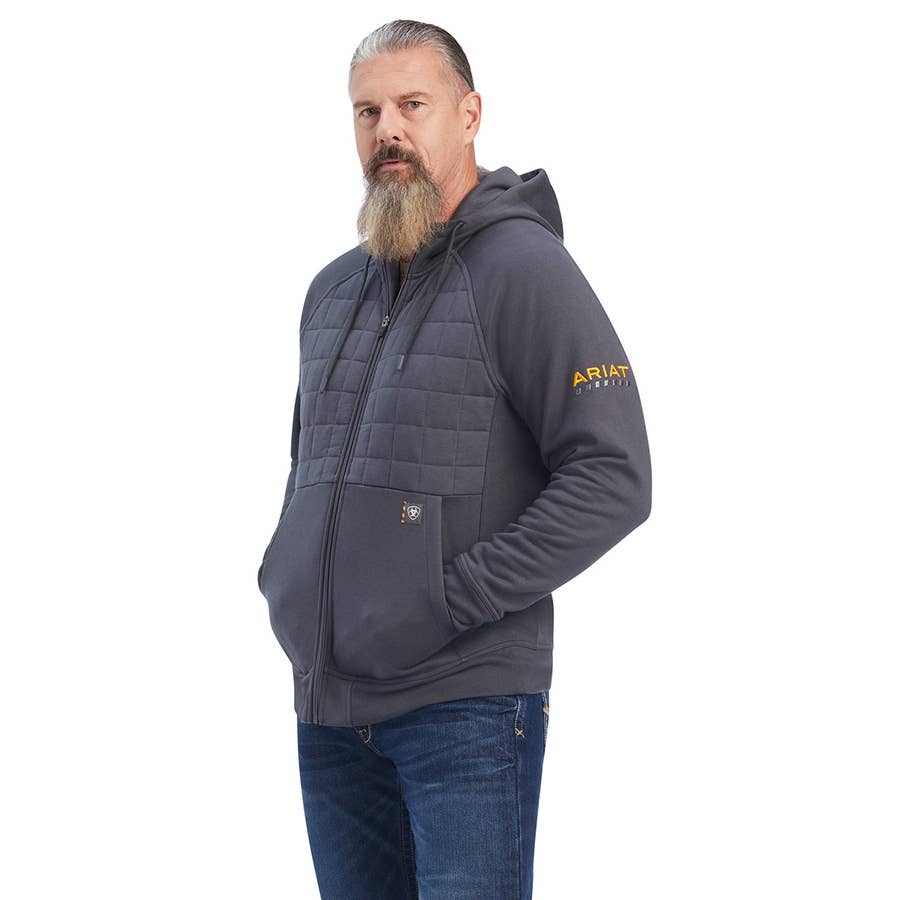 Ariat Men's Rebar Regulator Full Zip Hoodie