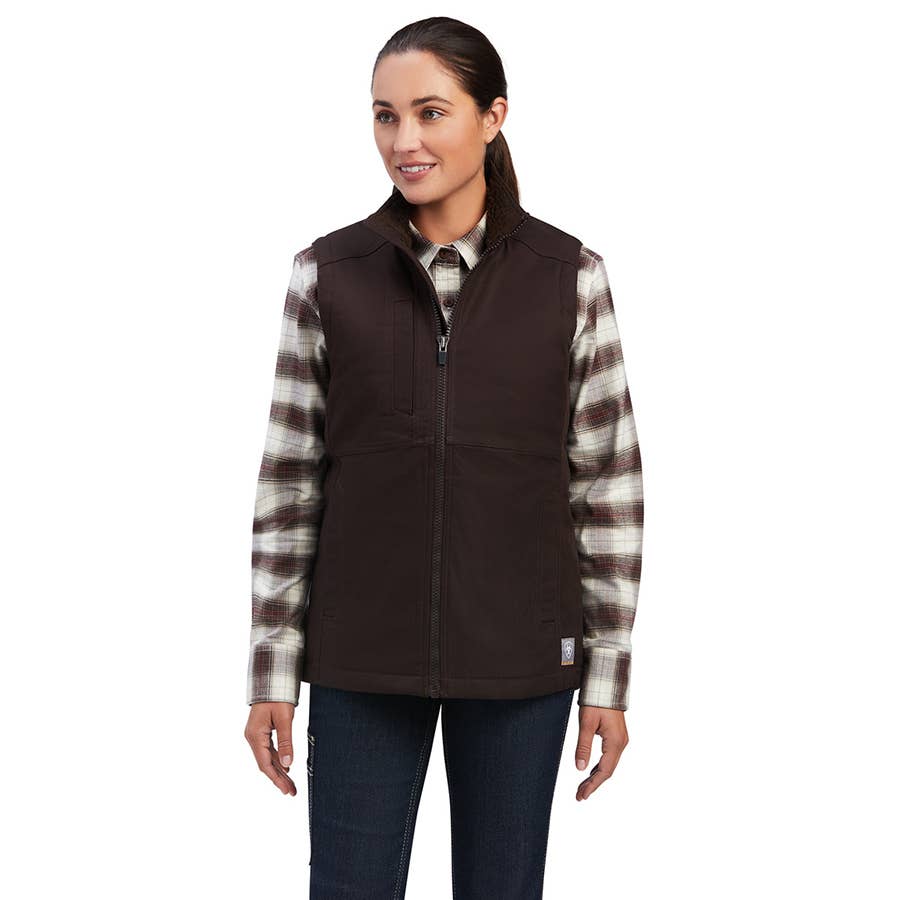 thumbnail image 2 of Ariat FR DuraLight Stretch Canvas Jacket Womens* (Allow 3-5 Weeks For Delivery) - Dry Canyon FR 2 of 12