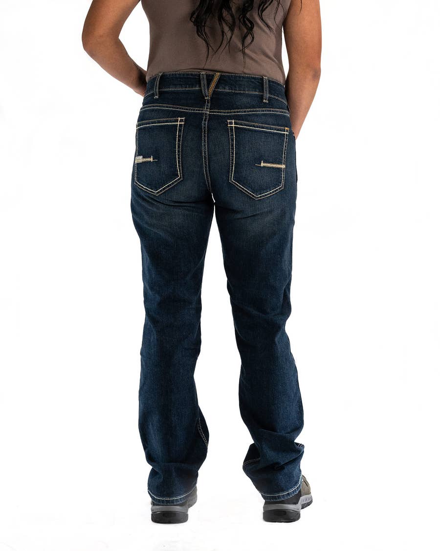 Ariat Women's Rebar Work Flex Perfect Rise Riveter Boot Cut Jeans