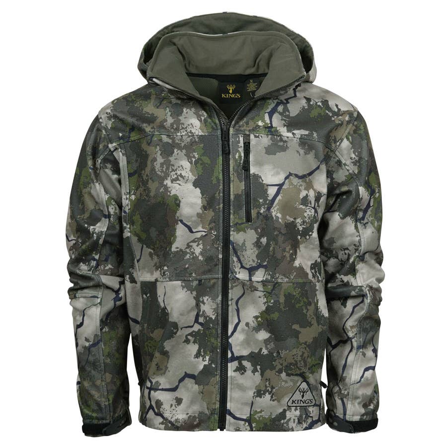King's Camo Men's WindDefender Pro Fleece Jacket