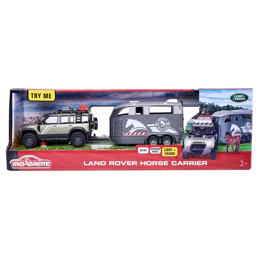Dickie Toys Land Rover Horse Carrier