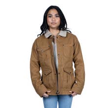 Smith + Rogue Women's Original Canvas Sherpa Chore Coat