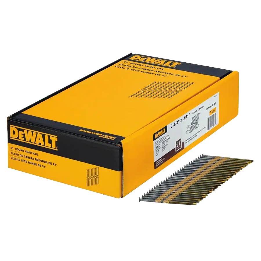 DeWalt 21° Framing Nails