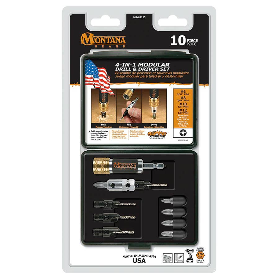 Montana Brand Modular Drill and Drive Set