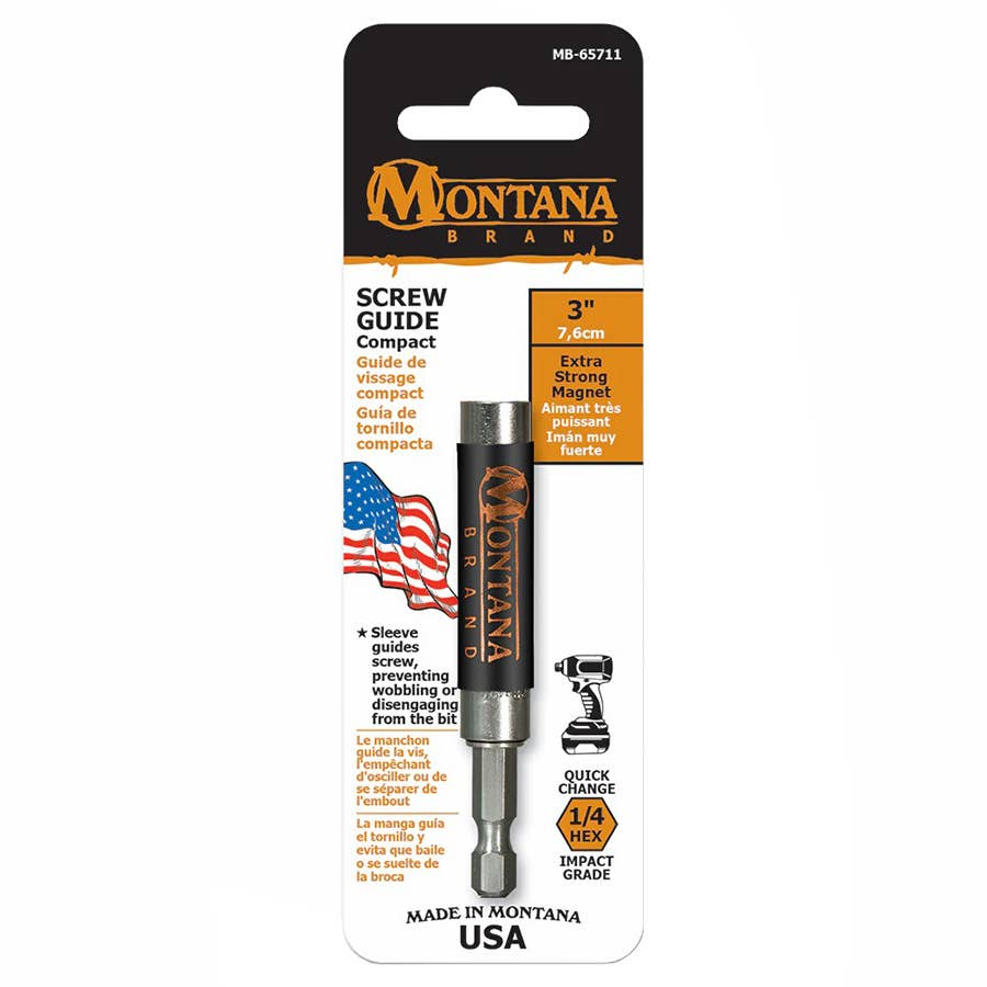 Montana Brand Screw Guide