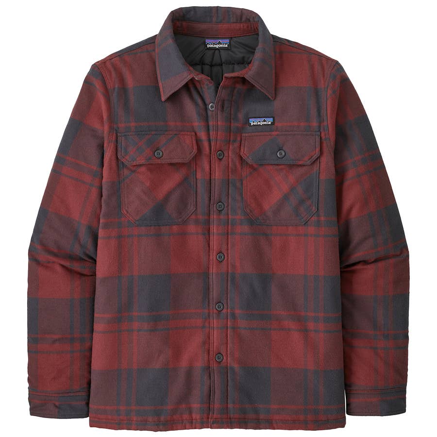 Patagonia Men's Insulated Organic Cotton Midweight Fjord Flannel Shirt