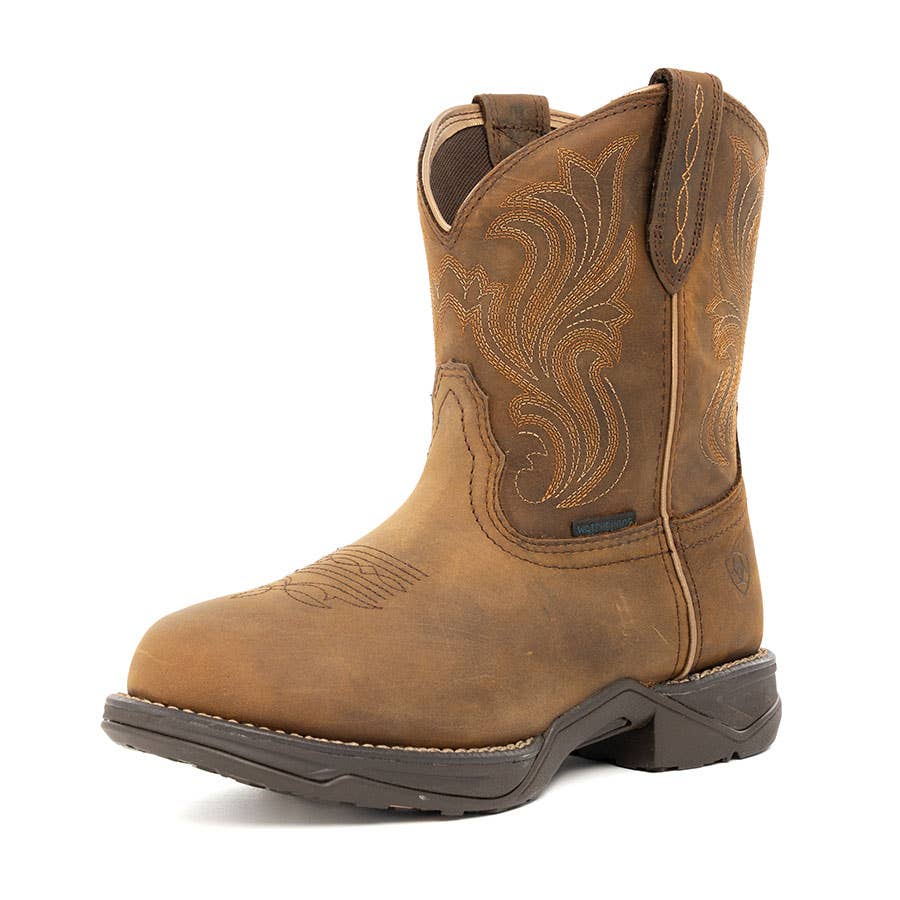 Ariat Women's Anthem Round Toe Shortie H20 Western Boots