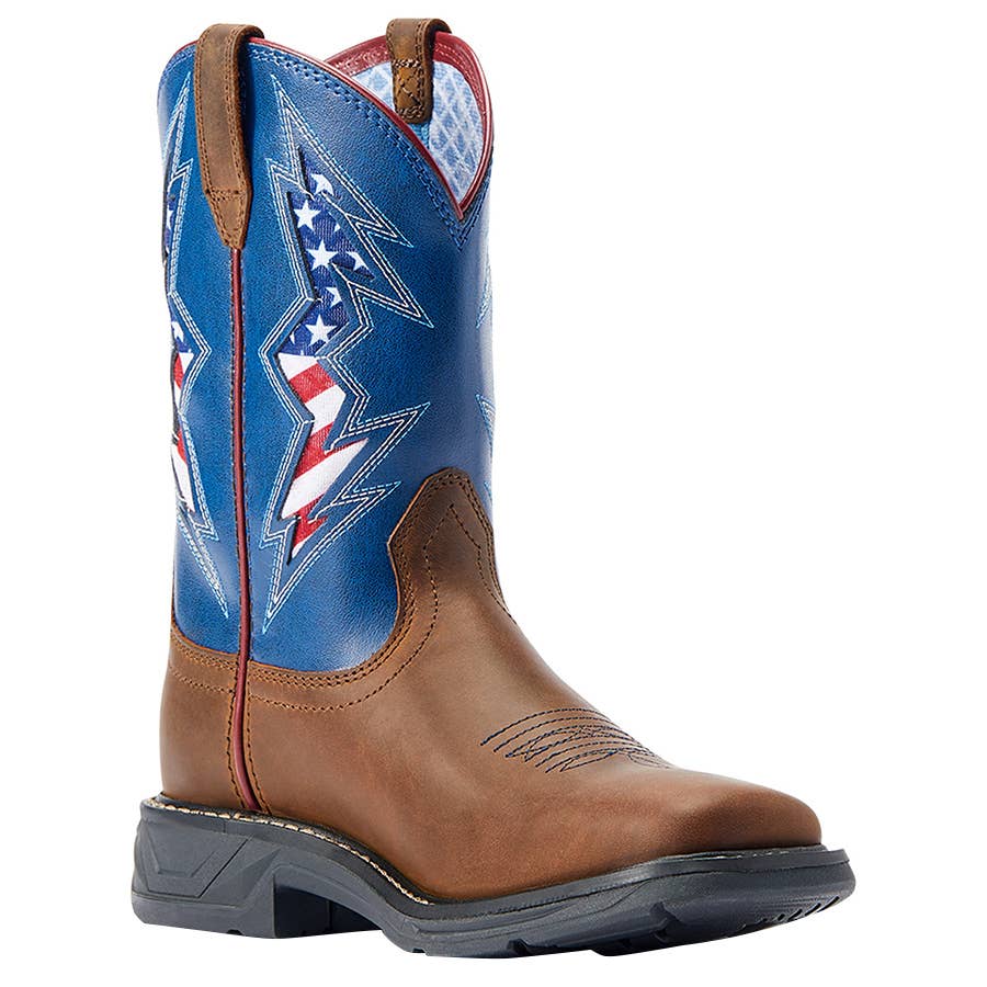 Ariat Unisex Workhog XT Venttek Bolt Square Toe 8" Western Boots