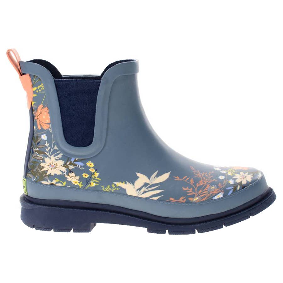 Western Chief Women's Overgrown Chelsea Print Low Rubber Boots