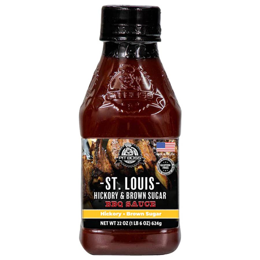 Pit Boss St. Louis Hickory & Brown Sugar BBQ Sauce