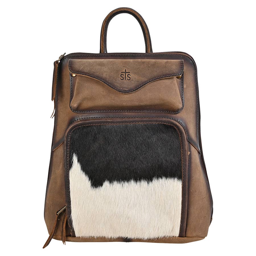 cowhide leather backpack purse Mini Turquoise Backpack/Bum Bag Crafted from premium leather and genuine cowhide Small Vintage Leather Backpack for
