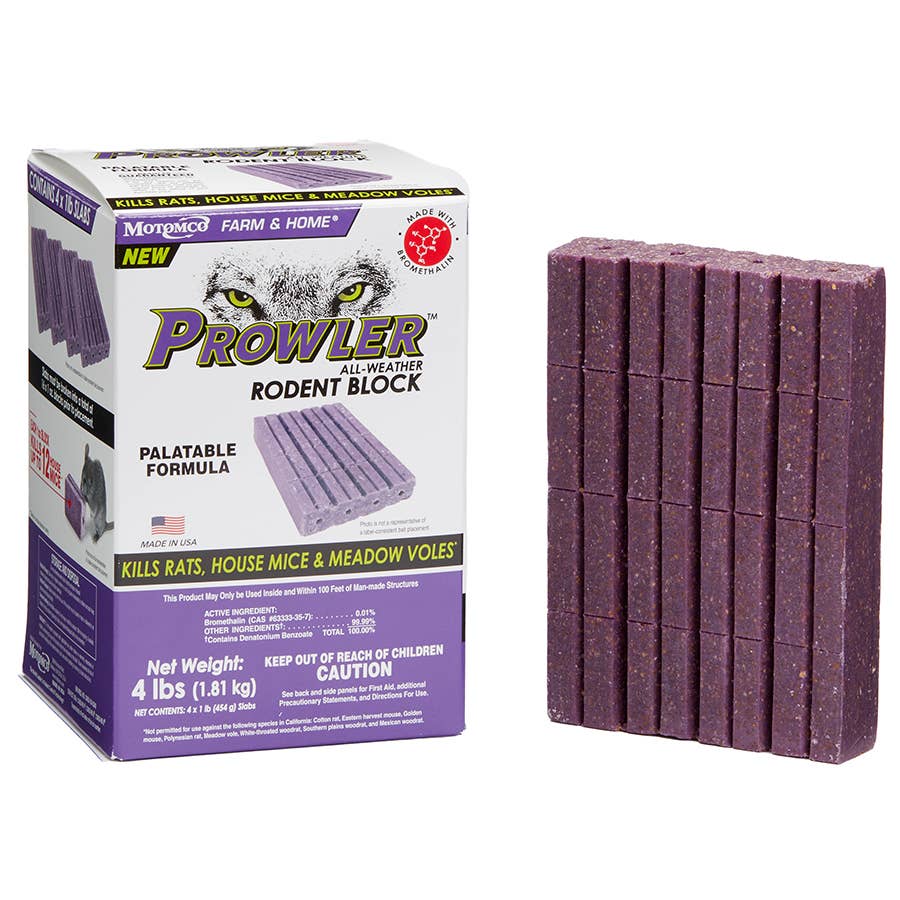 Motomco Prowler AllWeather Rodent Bait Blocks