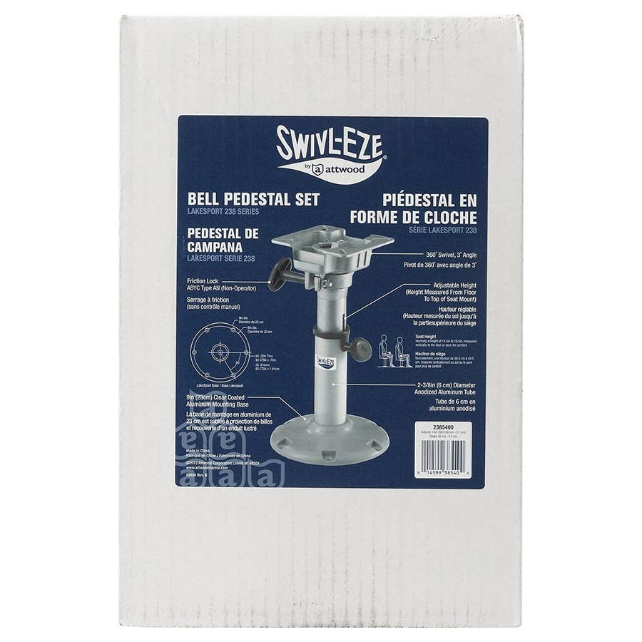 Attwood Marine Swivl-Eze Adjustable Swivel Base Seat
