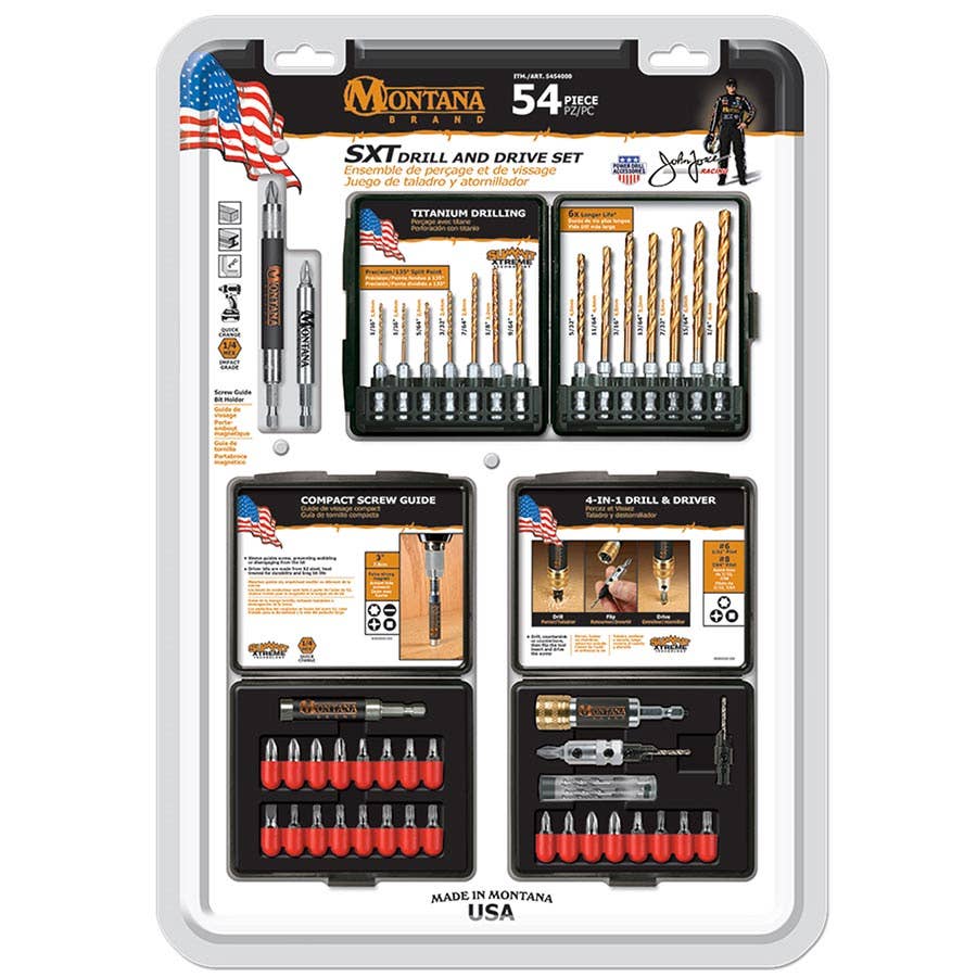 Montana Brand 54pc Drill & Drive Set