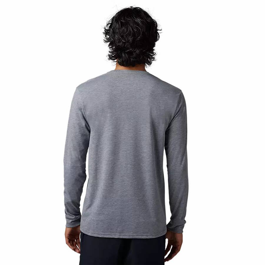 【SCENERITY】Forty Track Long Sleeve Men's Agility Long Sleeve Performance T-Shirt | Charcoal