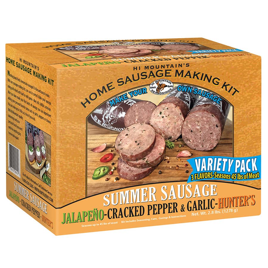Hi Mountain Seasonings Summer Sausage Variety Seasoning Kit