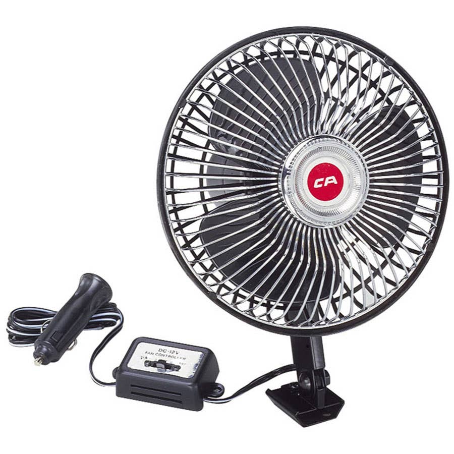 Custom Accessories 6"" Black Plastic Clamp Mount 2 Speed Oscillating