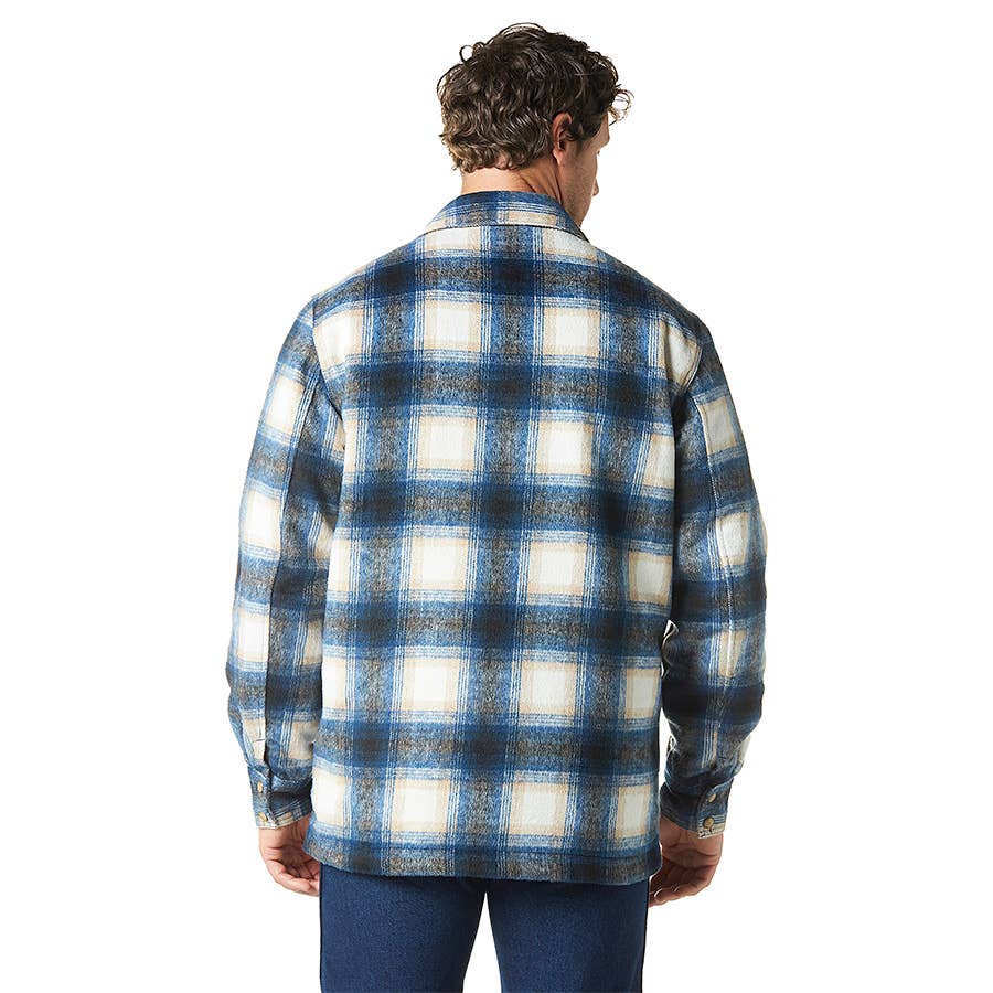 【値下げ！】Bott / Quilted Flannel Shirt / XL Amazon.com: Black Watch Plaid Quilted Flannel Shirt Jacket