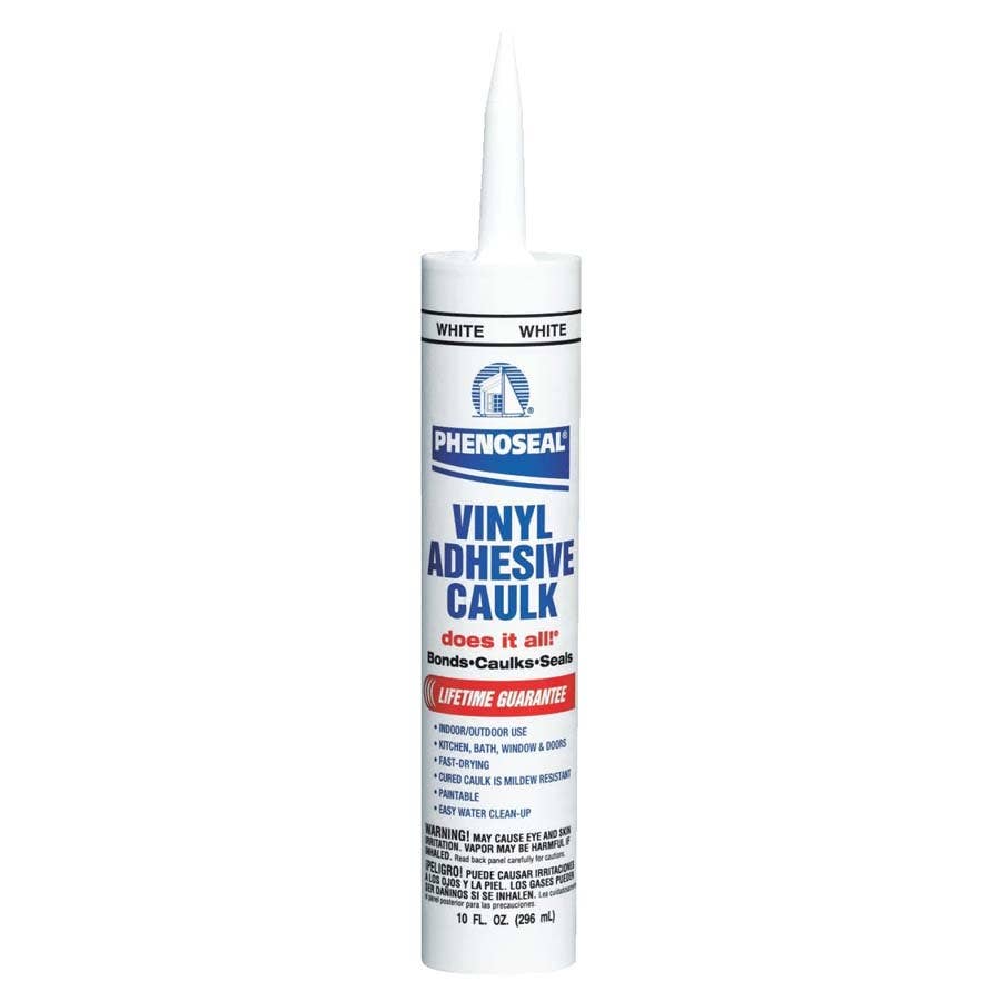 Phenoseal Vinyl Adhesive Caulk White