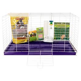 Ware Manufacturing Chew-Proof Rabbit Cage with Starter Kit