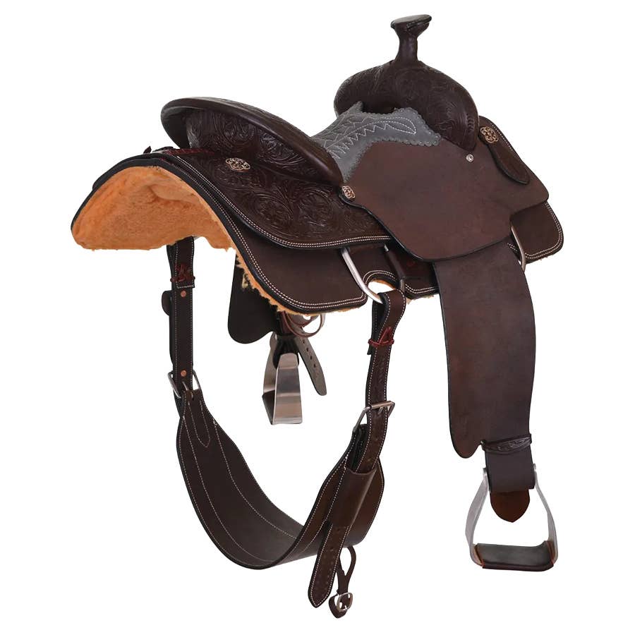 Circle Y Mesquite Team Roper Saddle