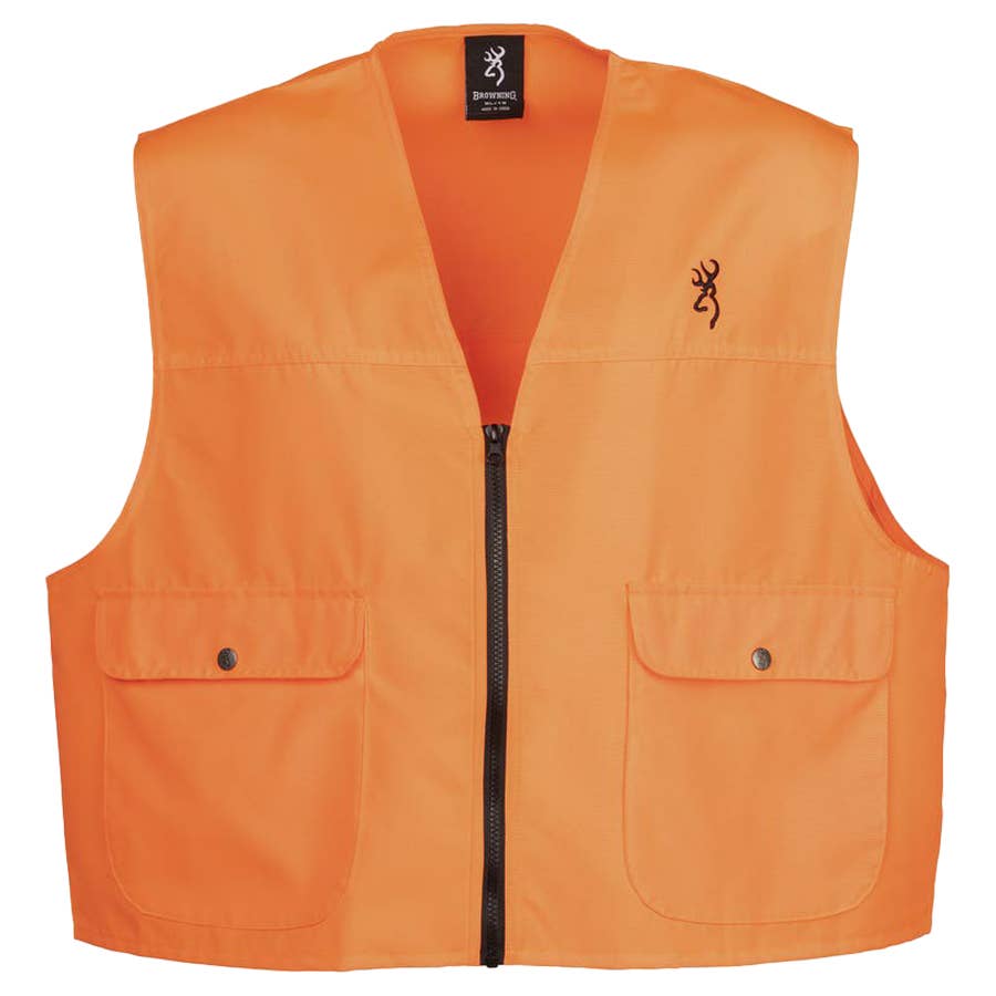 f*x様 Game Vest - blend spun / glay WFS Upland Game Vest - Tan/Orange