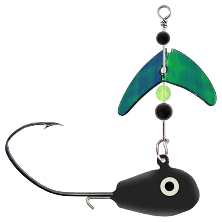 Slow Death Walleye Crawler Rig With Smile Blade - 5 Pack Trolling Harness