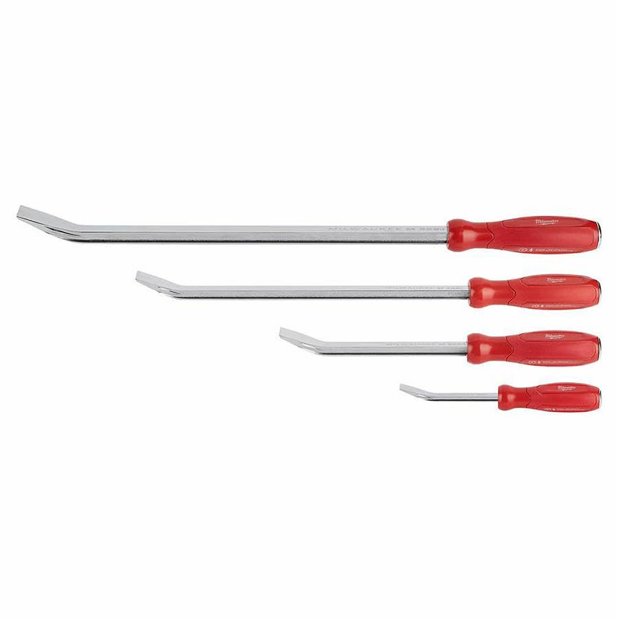Milwaukee 4 pcs Pry Bar Set