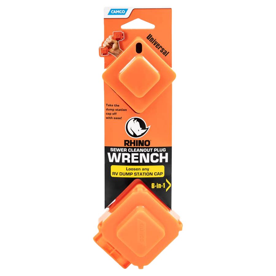 Camco Rhinoflex Set Di 2 Chiavi Per Raccordo Fognatura | Compatibili Con Baionetta E Lug