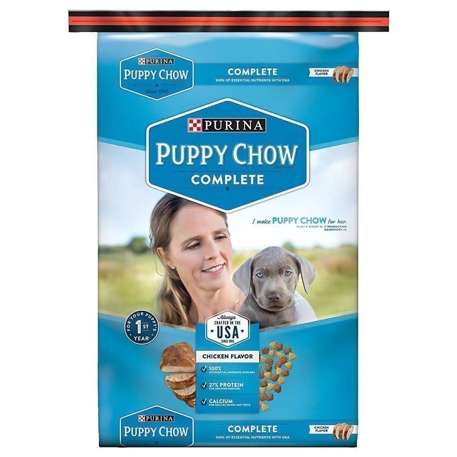purina puppy chow complete chicken