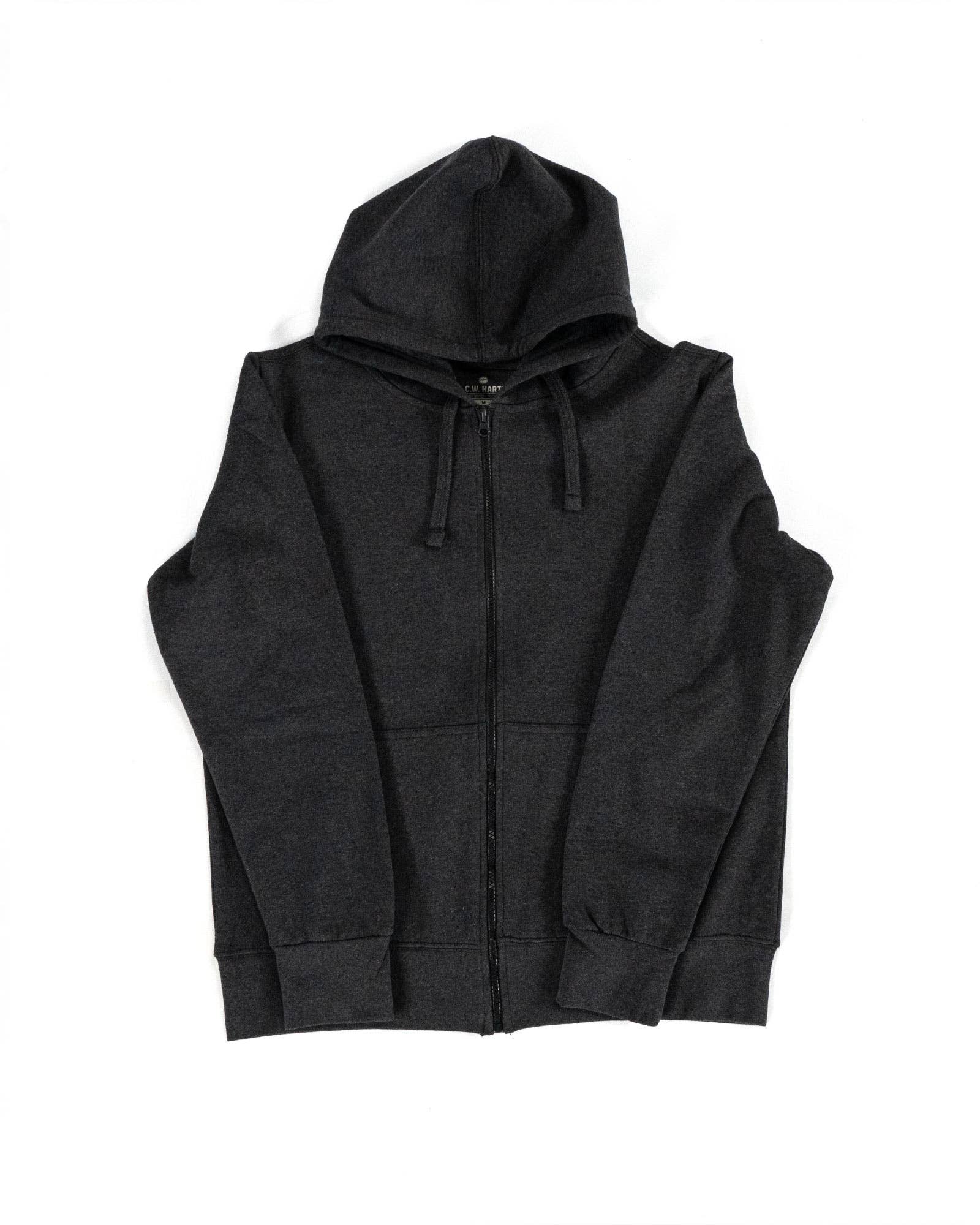 C.W. Hart Men's Full-Zip Hoodie with Fleece