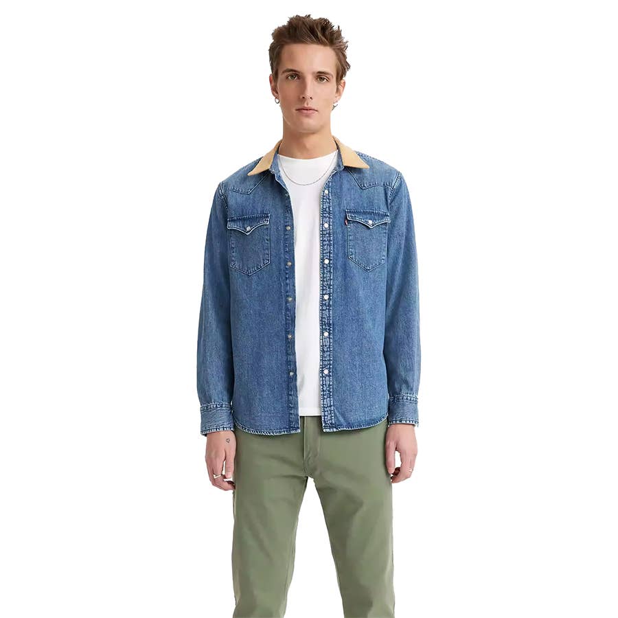 Levi's Men's Long Sleeve Classic Western Standard McLaren Shirt, image size:900x900