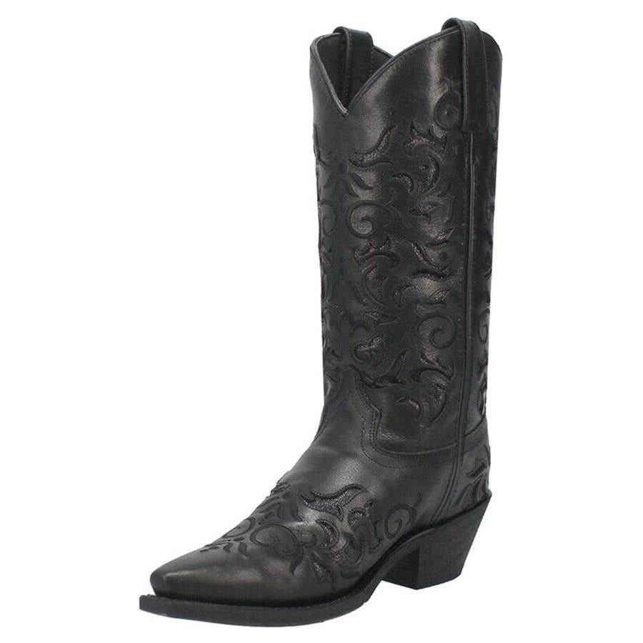 Laredo Women's Reva Snip Toe Leather Boots - Honey 54267