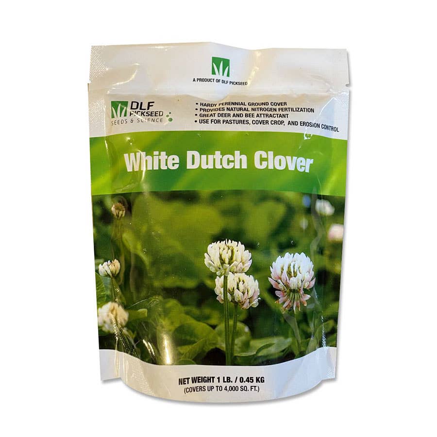 DLF Dutch Clover Grass Seed White 1 lb