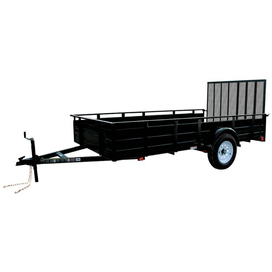 CA100 Caliber 4x8 Utility Trailer LD | Safford Equipment, image size:900x900