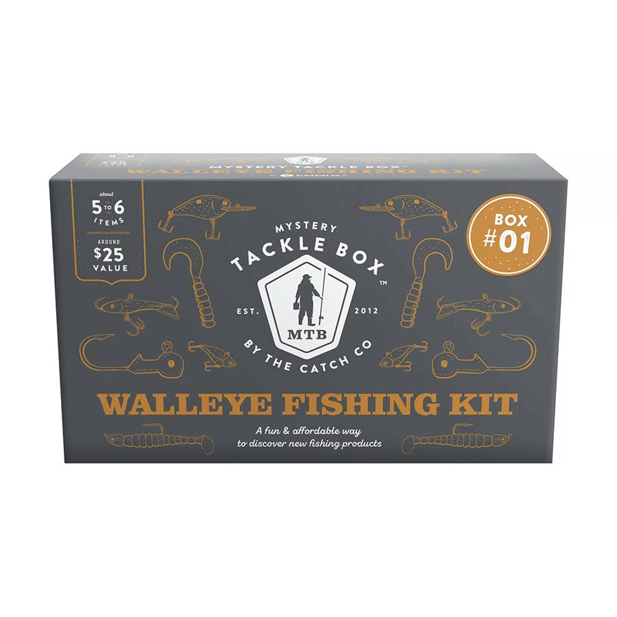 Mystery Tackle Box Walleye Regular Fishing Kit