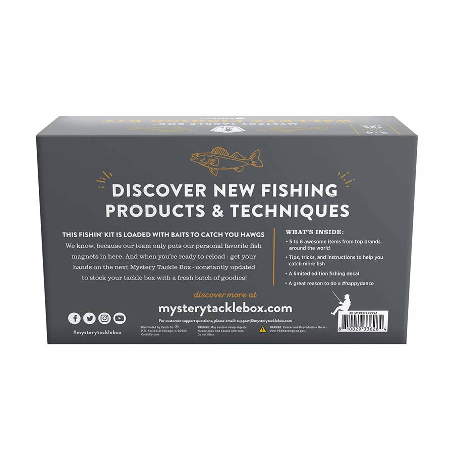 Mystery Tackle Box Regular Walleye Fishing Kit Mystery Tackle Box Regular Walleye Fishing Kit